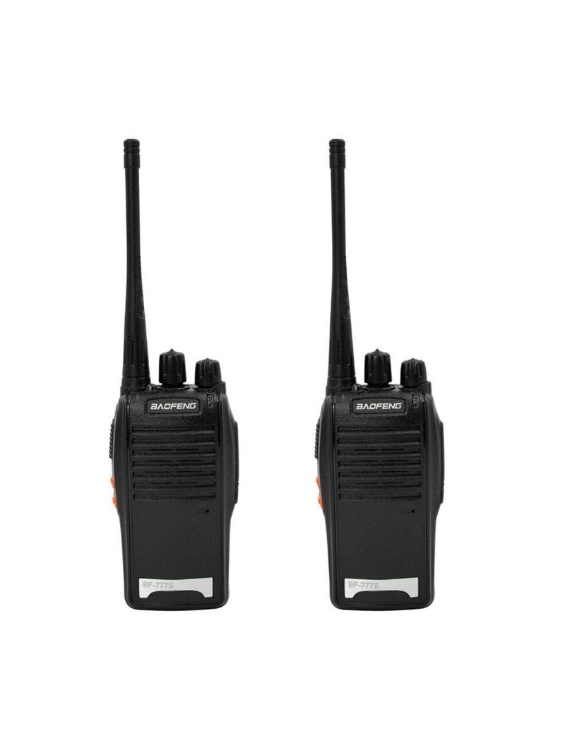 Radio Comunicador Walk Talk Profissional 16 Frequencias Kit Com 2