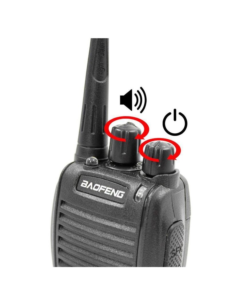 Radio Comunicador Walk Talk Profissional 16 Frequencias Kit Com 2