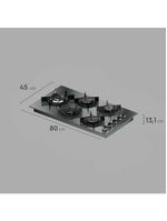 Cooktop 5 Bocas A Gás Electrolux Espelhado KE5HP Bivolt