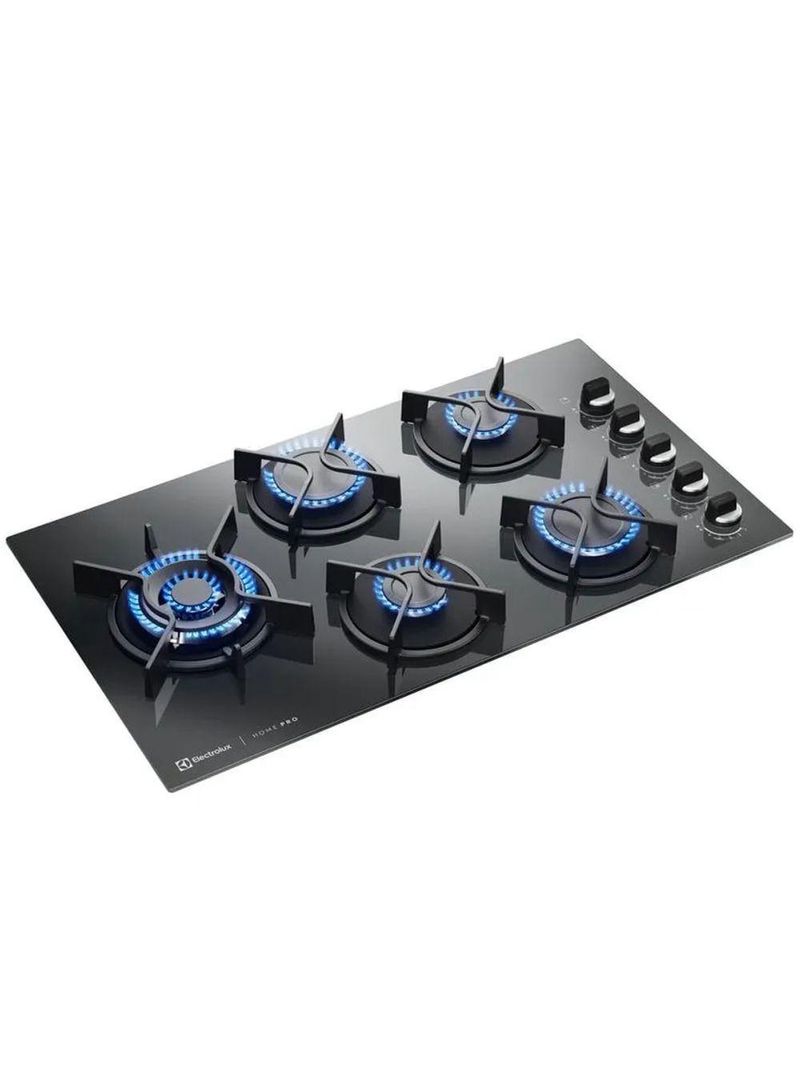 Cooktop 5 Bocas A Gás Electrolux Espelhado KE5HP Bivolt