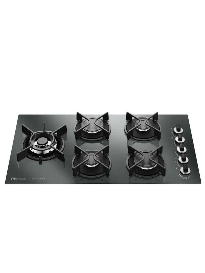 Cooktop 5 Bocas A Gás Electrolux Espelhado KE5HP Bivolt