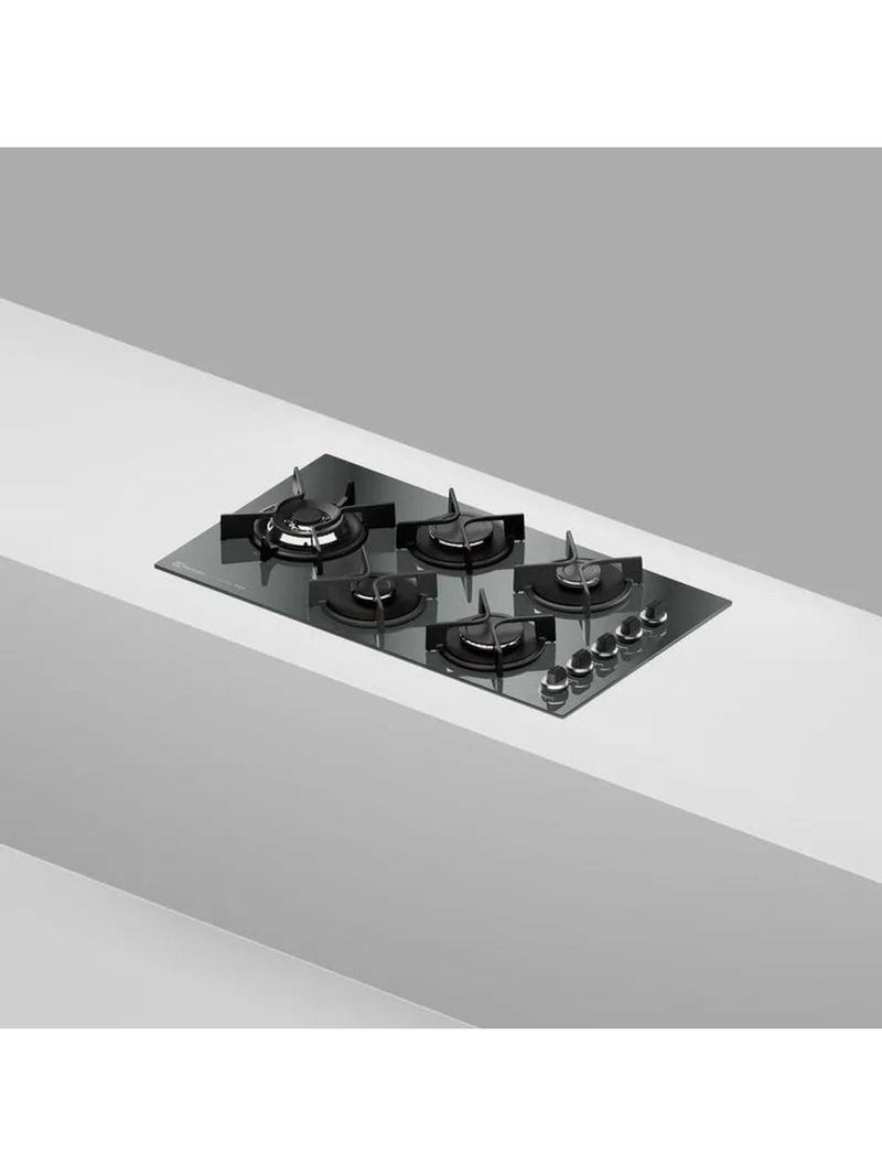 Cooktop 5 Bocas A Gás Electrolux Espelhado KE5HP Bivolt