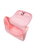 Necessaire Feminina Viagem Gancho Mala Organizadora Pendurar Rosa