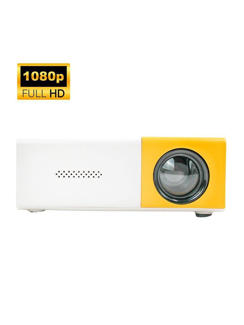 Projetor Led Portatil 1080p Cinema Filme Futebol Hdmi Tv Pc Multimidia