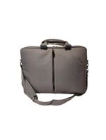 Bolsa Transversal Notebook Pasta Mala Resistente Lisa Cinza