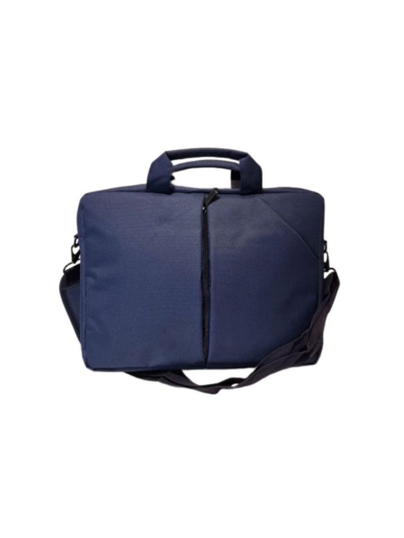 Bolsa Transversal Notebook Pasta Mala Resistente Lisa Azul Escuro