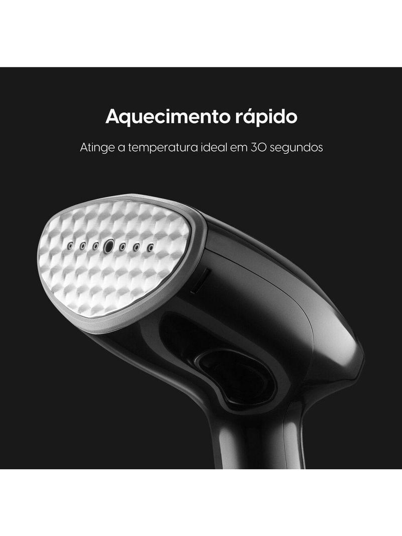 Vaporizador Steamer Vertical De Mão - 360ml Rápido Aquecimento Higienizador 1500W 220W
