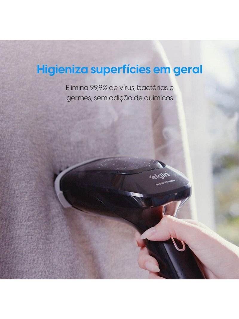 Vaporizador Steamer Vertical De Mão - 360ml Rápido Aquecimento Higienizador 1500W 220W