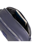 Bolsa feminina transversal perolada roxo