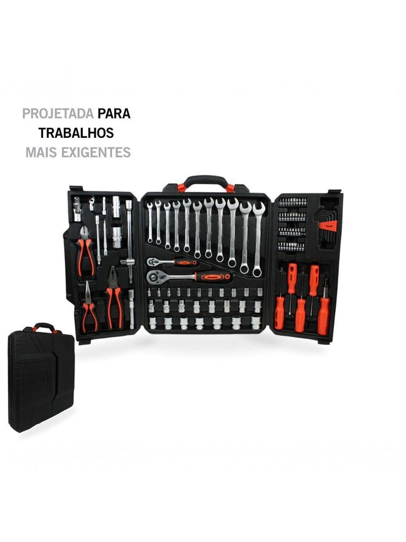 Jogo De Ferramentas Famastil 110 Peças Com Estojo