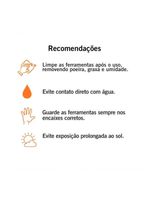 Jogo De Ferramentas Famastil 110 Peças Com Estojo