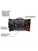 Jogo De Ferramentas Famastil 110 Peças Com Estojo