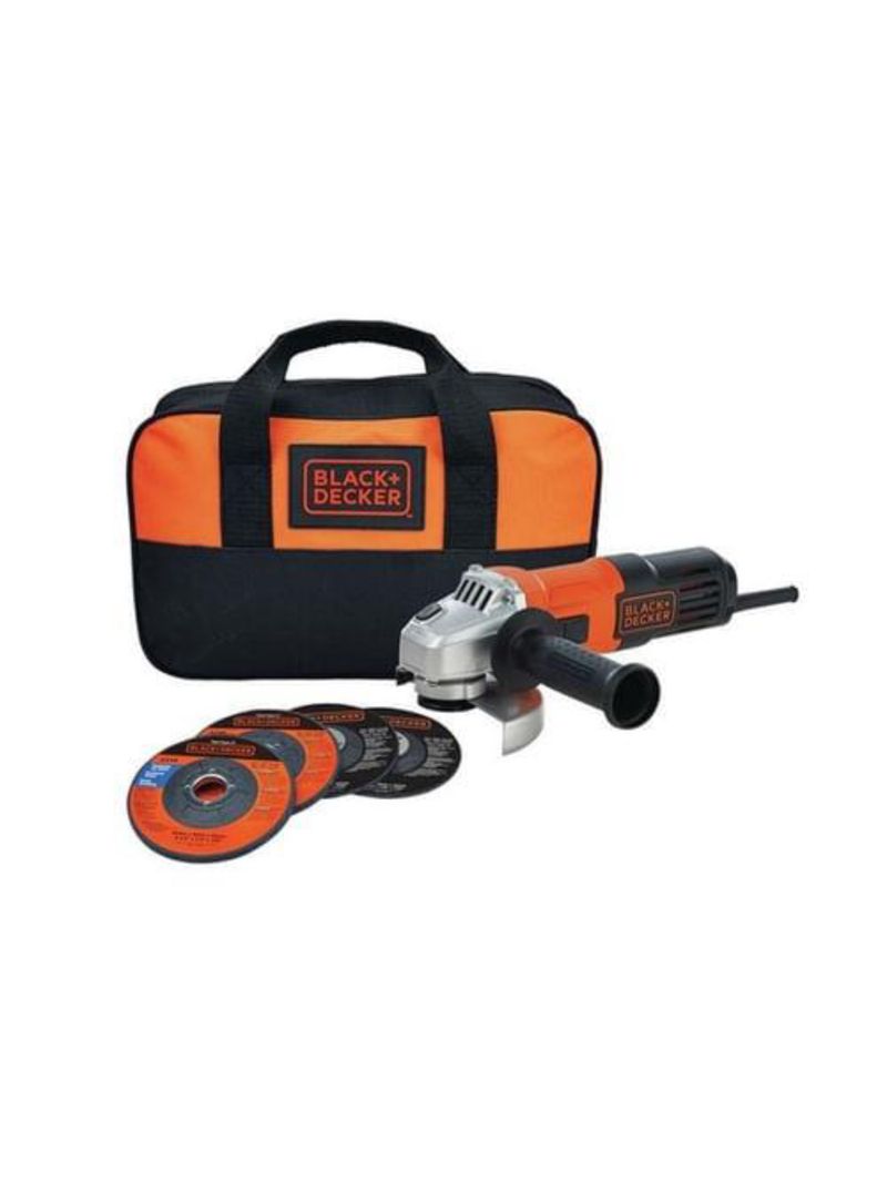 Esmerilhadeira de 4-1/2” (115mm) 650w 127v c/ bolsa black decker