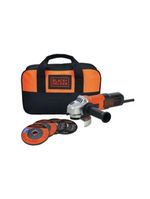 Esmerilhadeira de 4-1/2” (115mm) 650w 127v c/ bolsa black decker