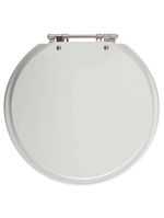 Assento Sanitario Futura Cinza Para Vaso Hervy