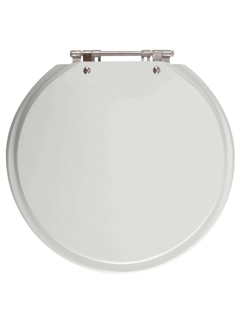 Assento Sanitario Futura Cinza Para Vaso Hervy