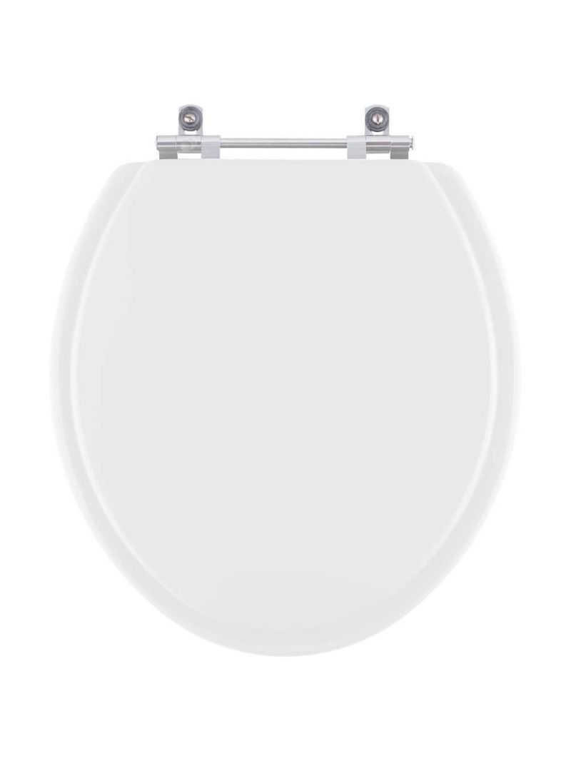 Assento Sanitário Laqueado Convencional Oval Branco Para Vaso Celite