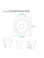 Assento Sanitário Laqueado Convencional Oval Branco Para Vaso Celite