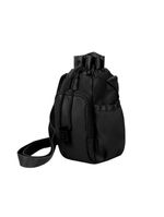 Bolsa transversal feminina esportiva cora preta