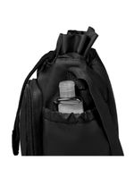 Bolsa transversal feminina esportiva cora preta