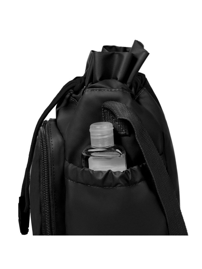 Bolsa transversal feminina esportiva cora preta