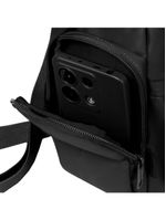 Bolsa transversal feminina esportiva cora preta