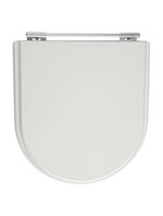 Tampa De Vaso Poliester Calypso Cinza Claro Para Bacia Incepa 6lpf