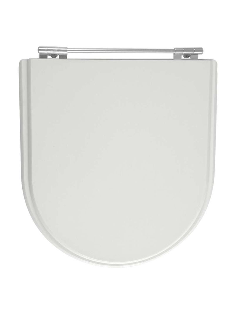 Tampa De Vaso Poliester Calypso Cinza Claro Para Bacia Incepa 6lpf