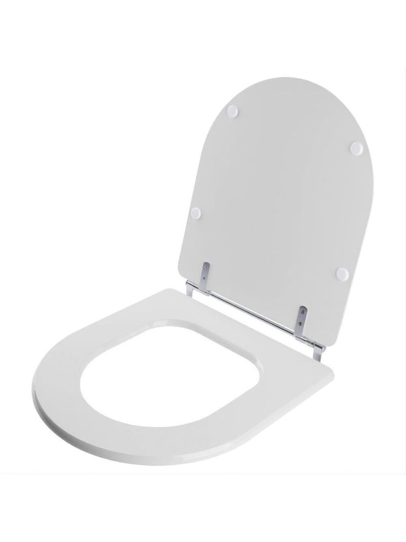 Tampa De Vaso Poliester Calypso Cinza Claro Para Bacia Incepa 6lpf