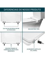 Tampa De Vaso Poliester Calypso Cinza Claro Para Bacia Incepa 6lpf