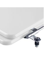 Assento Sanitário Poliéster Axis Branco