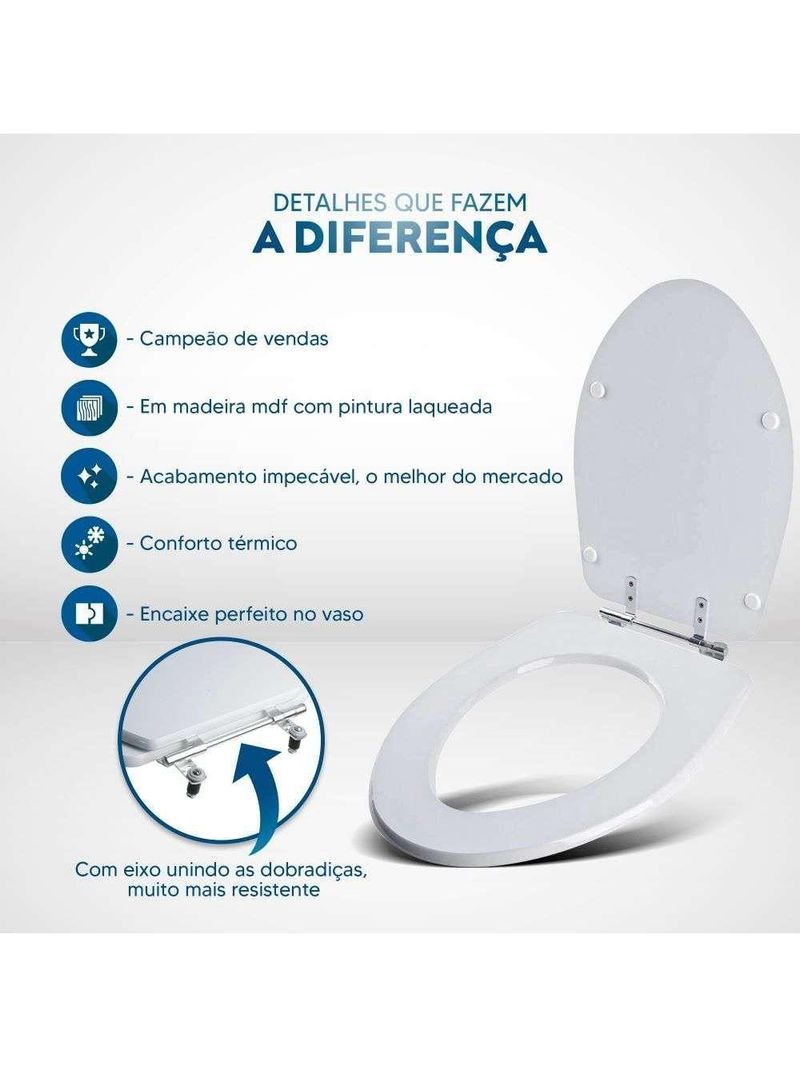 Assento Sanitário Absolute Bone (bege Claro) Para Vaso Ideal Standard