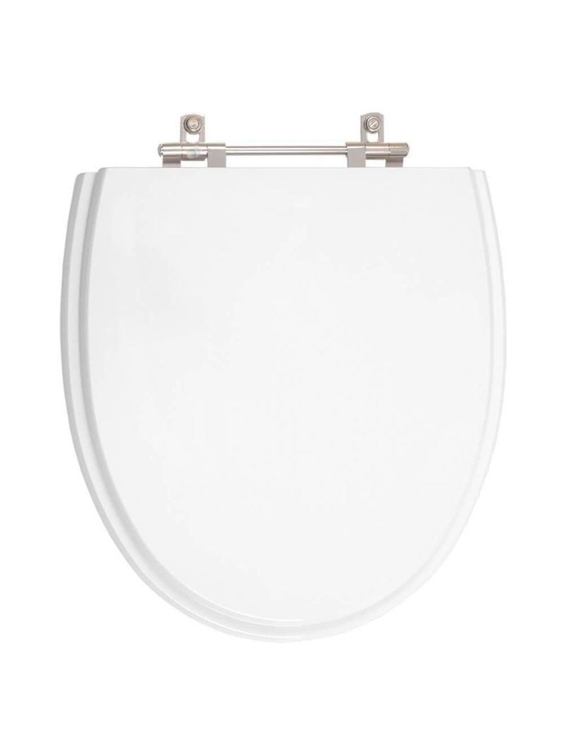 Tampa De Vaso Poliester Eros Branco Para Bacia Incepa