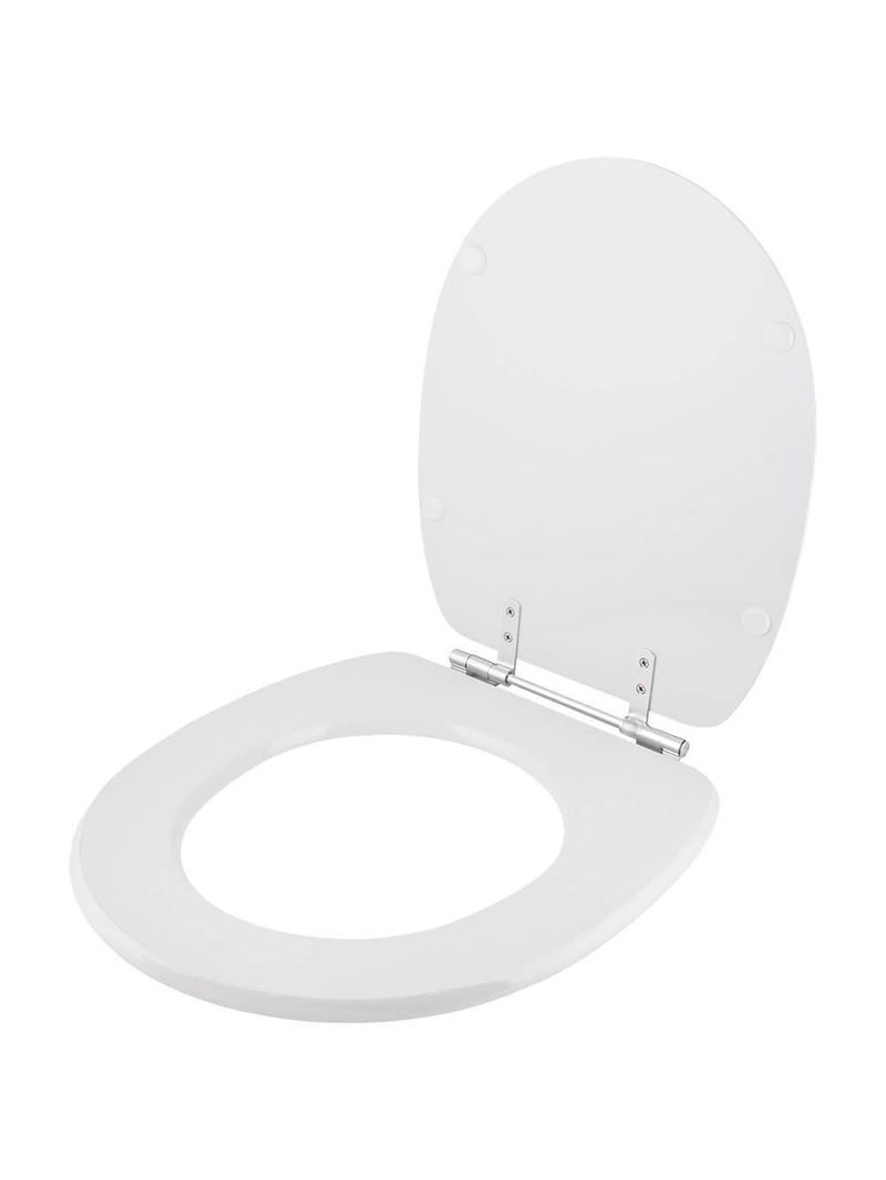 Tampa De Vaso Poliester Eros Branco Para Bacia Incepa