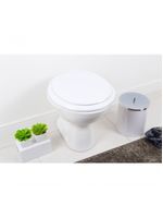 Assento Sanitário Almofadado Zip Branco Para Vaso Incepa