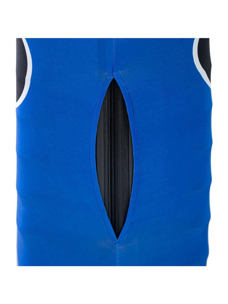 Capa para mala big face mickey grande azul