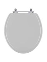 Assento Sanitario Poliester Sabara Cinza Claro Para Vaso Icasa