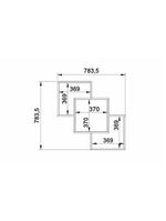 Cubos Decorativo Quarto Bebê Nicho Am 3080 Branco - Movelbento