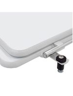 Tampa De Vaso Acrílico Decorada Monte Carlo Preto P-