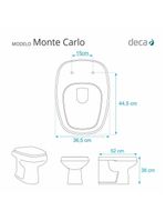 Tampa De Vaso Acrílico Decorada Monte Carlo Preto P-