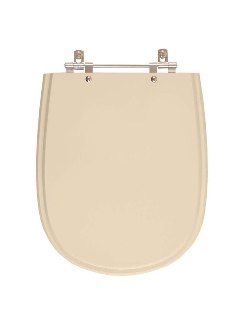 Assento Sanitario Paris Visone (salmão) Para Vaso Ideal Standard