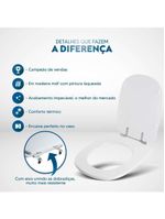 Assento Sanitario Paris Visone (salmão) Para Vaso Ideal Standard