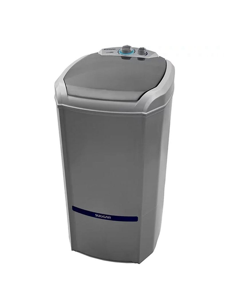Tanquinho Suggar Lavamax Eco 20kg Semiautomático 127V Prata