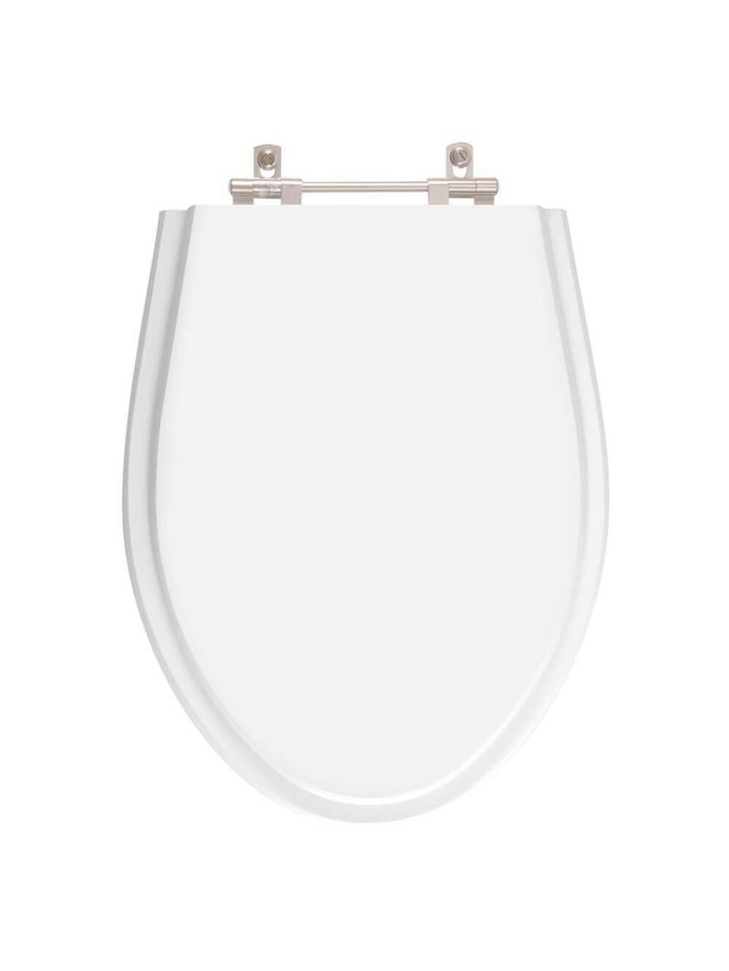 Tampa de Vaso Poliéster Alpinia Branco para Bacia Fiori 6lpf