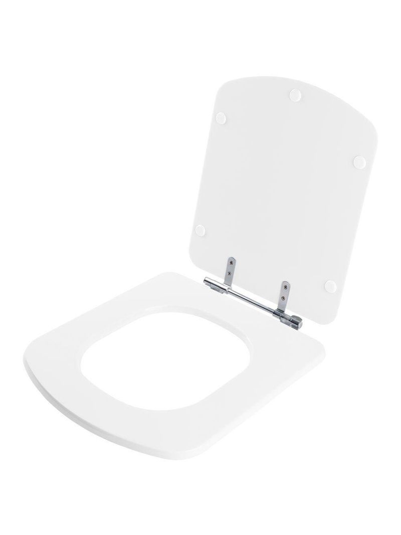 Assento Sanitário Laqueado Hall Branco Para Vaso Roca