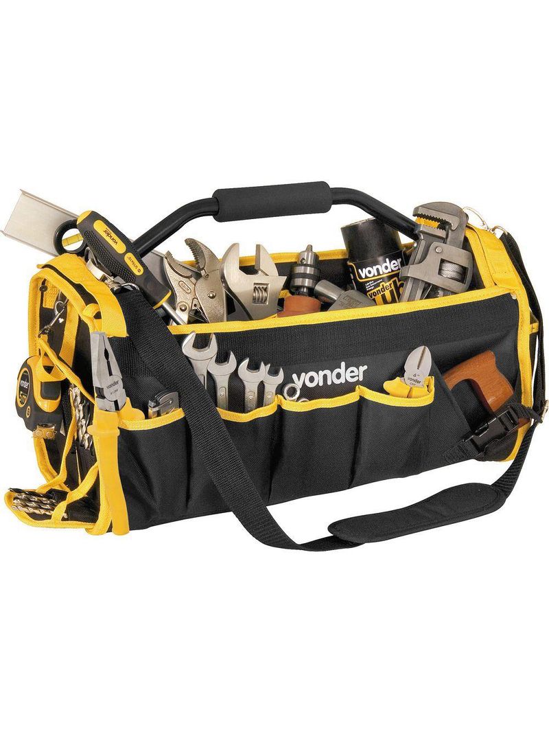 Bolsa lona 480x200x200mm 20 divisões bl004 vonder