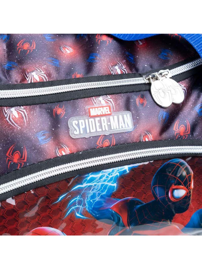 Bolsa de viagem masculina pequena infantil homem aranha