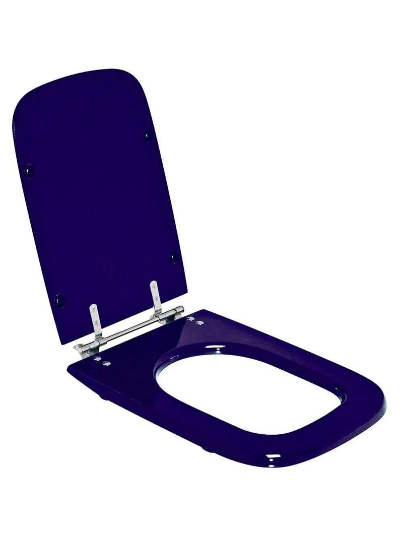 Assento Sanitário Tivoli Azul Cobalto Para Vaso Ideal Standard