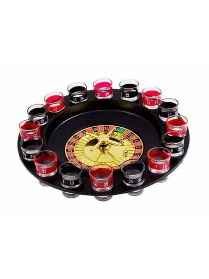 Jogo de roleta com copos