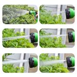 Mangueira Jardim Expansível 15 Metros Resistente Jatos D água - Azul